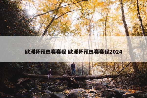 欧洲杯预选赛赛程 欧洲杯预选赛赛程2024