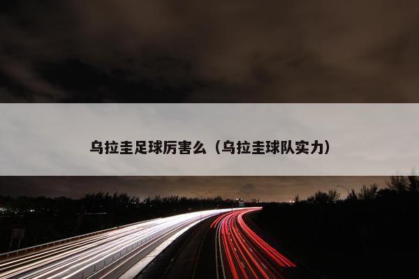 乌拉圭足球厉害么（乌拉圭球队实力）