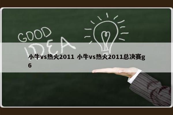 小牛vs热火2011 小牛vs热火2011总决赛g6