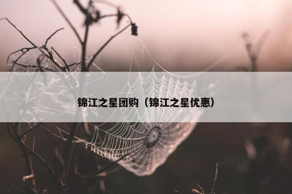 锦江之星团购（锦江之星优惠）