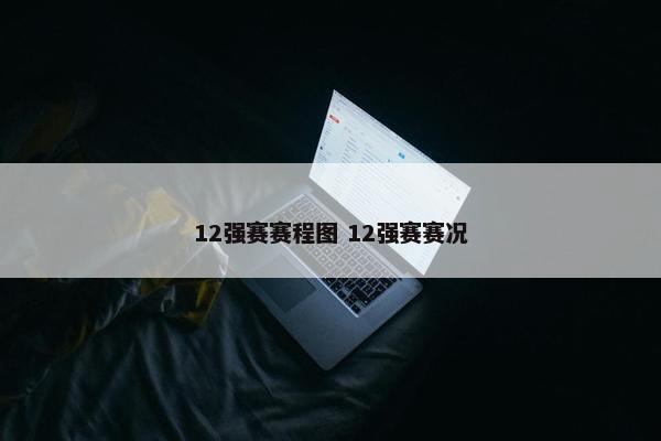 12强赛赛程图 12强赛赛况