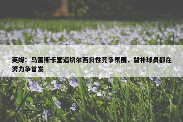 英媒：马雷斯卡营造切尔西良性竞争氛围，替补球员都在努力争首发